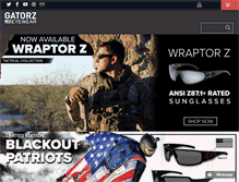 Tablet Screenshot of gatorz.com